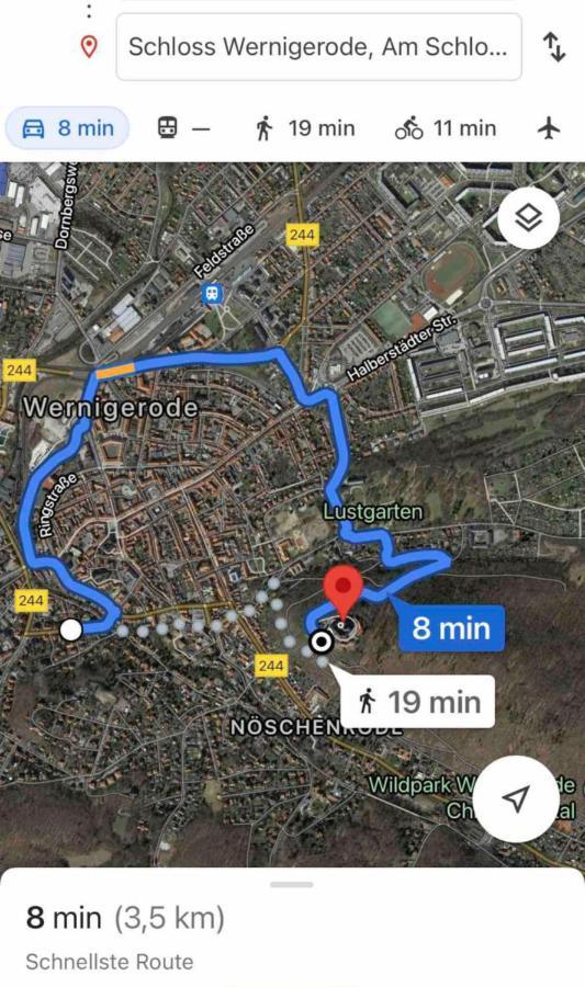 TraumFewo Schlösschen in der Innenstadt für 4 Per. Wernigerode Exterior foto